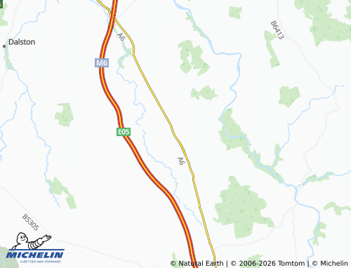 Carte MICHELIN High Hesket - ViaMichelin