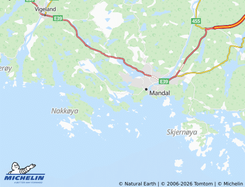 MICHELIN Sånum map - ViaMichelin