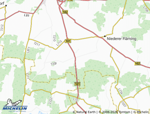 MICHELIN Welsickendorf map - ViaMichelin