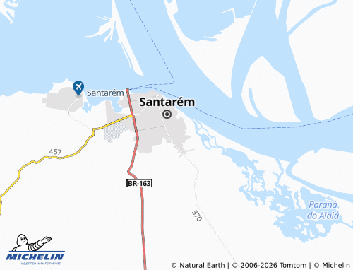 MICHELIN Jutaí map - ViaMichelin