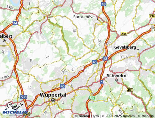 Kaart MICHELIN Herzkamp - ViaMichelin