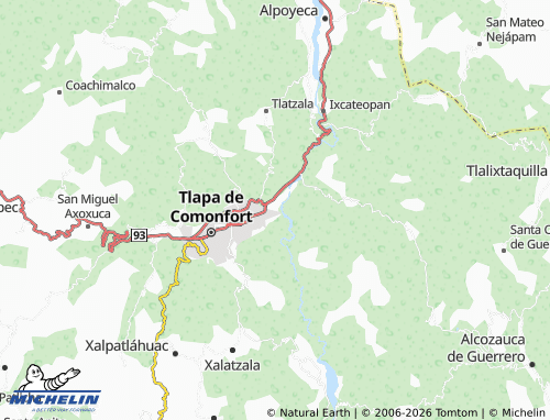 Carte MICHELIN Atlamajac - ViaMichelin