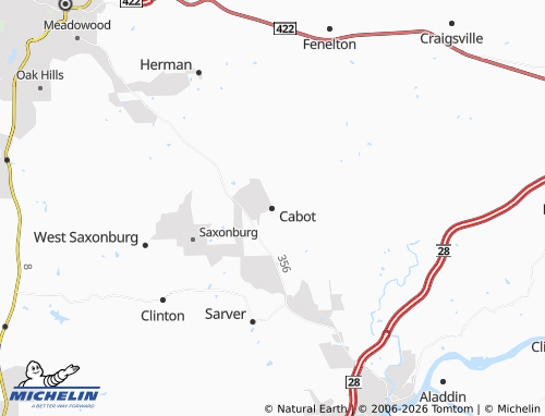 Carte MICHELIN Cabot - ViaMichelin