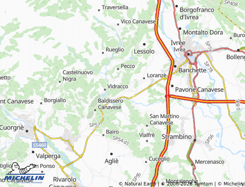 Mapa MICHELIN Quagliuzzo - ViaMichelin