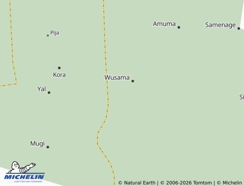 MICHELIN Yerekama map - ViaMichelin