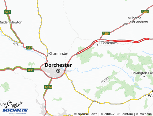 Carte MICHELIN Higher Bockhampton - ViaMichelin