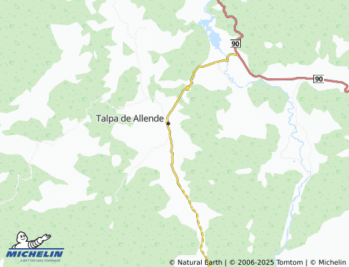 MICHELIN La Ciénega map - ViaMichelin