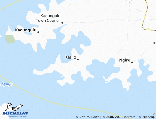 MICHELIN Kasilo map - ViaMichelin