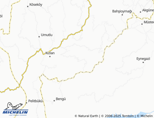 MICHELIN Aşağıısırganlı map - ViaMichelin