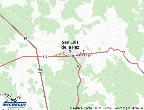 Mappa MICHELIN Del Bosque - ViaMichelin