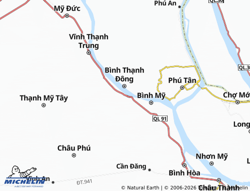 Mappa MICHELIN Bình Long - ViaMichelin