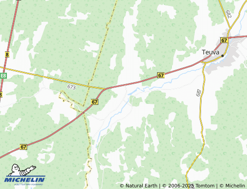 MICHELIN Perälä map - ViaMichelin