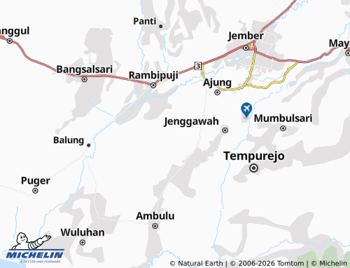 MICHELIN Mangaran map - ViaMichelin
