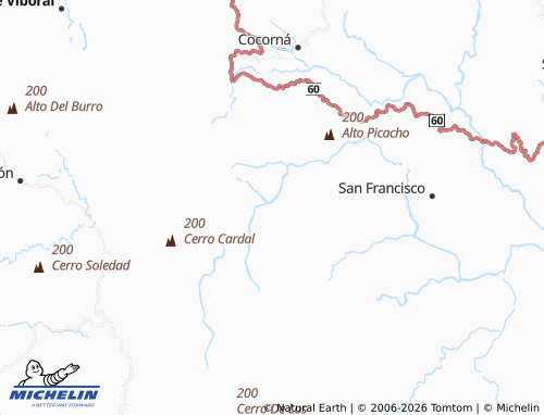 Carte MICHELIN La Represa - ViaMichelin