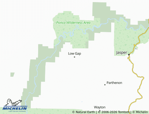 Carte MICHELIN Low Gap - ViaMichelin