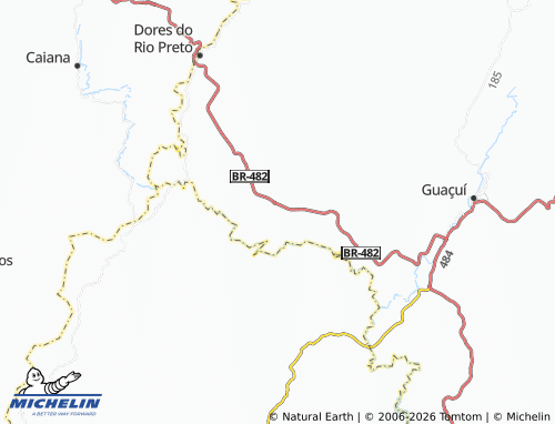 Mapa MICHELIN São Pedro de Rates - ViaMichelin