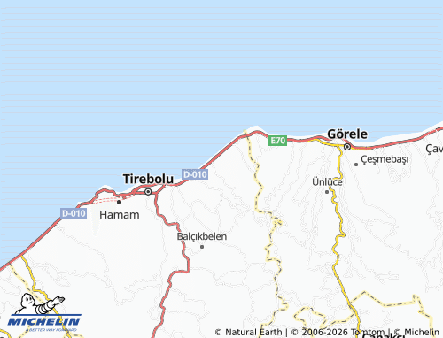MICHELIN Özlü map - ViaMichelin