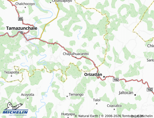 MICHELIN Pistello map - ViaMichelin