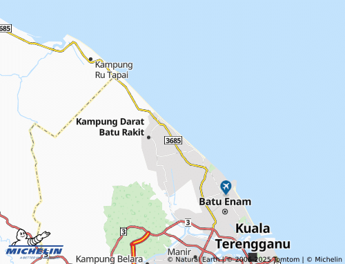 MICHELIN Kampung Tanjung Batu Rakit map - ViaMichelin