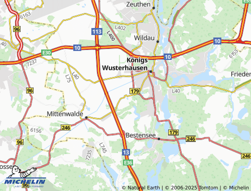 MICHELIN Schenkendorf map - ViaMichelin