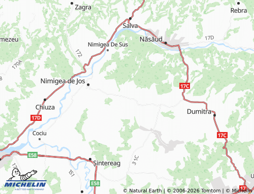 Mappa MICHELIN Mintiu - ViaMichelin