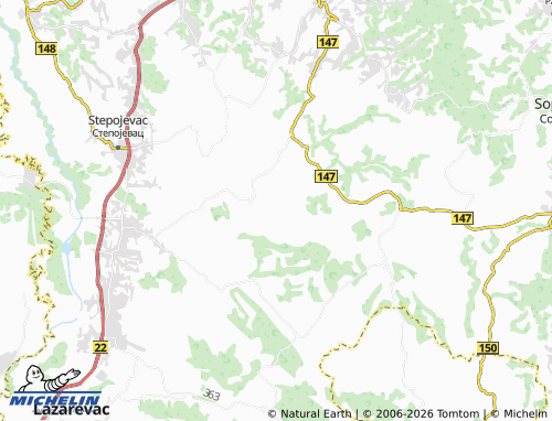 Carte MICHELIN Rožanci - ViaMichelin