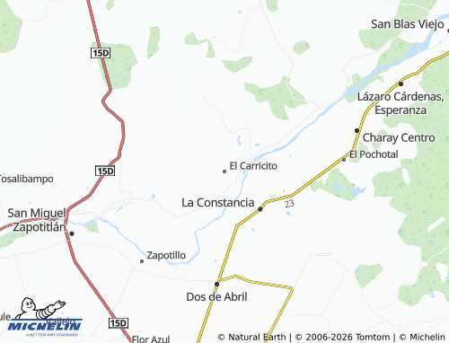 Mappa MICHELIN El Carricito - ViaMichelin