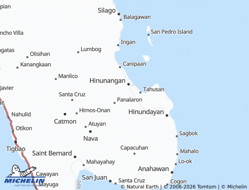 MICHELIN Manalog map - ViaMichelin