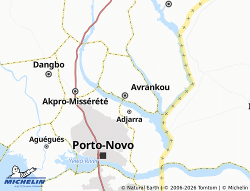 Mappa MICHELIN Avrankou - ViaMichelin