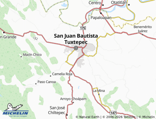 Mappa MICHELIN Del Carmen - ViaMichelin