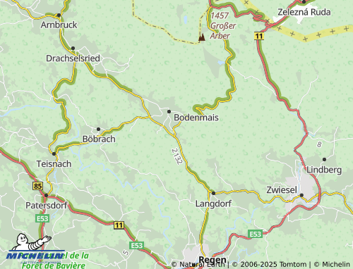 MICHELIN Böhmhof map - ViaMichelin