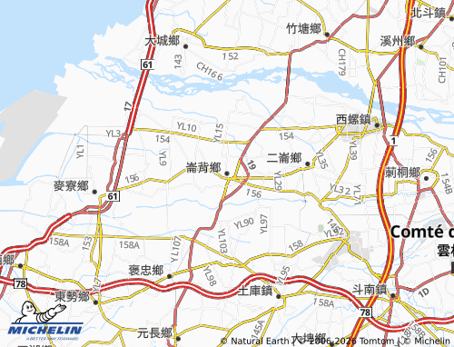 Kaart MICHELIN lun bei xiang - ViaMichelin