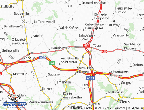 Carte MICHELIN Bertrimont - ViaMichelin
