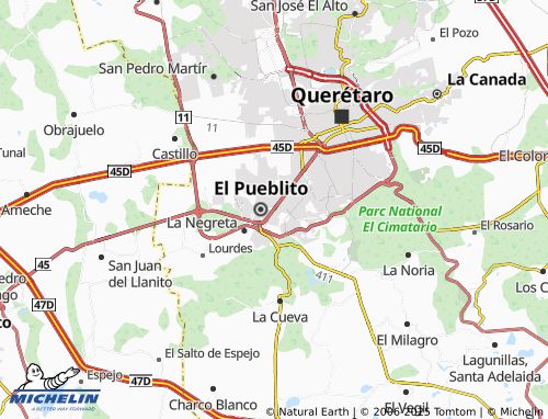 Mappa MICHELIN Santa Anita - ViaMichelin