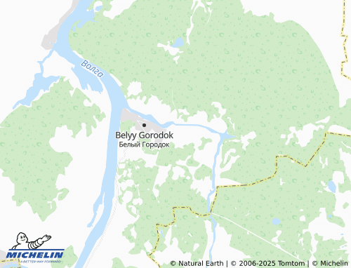 MICHELIN Privolzhskiy map - ViaMichelin