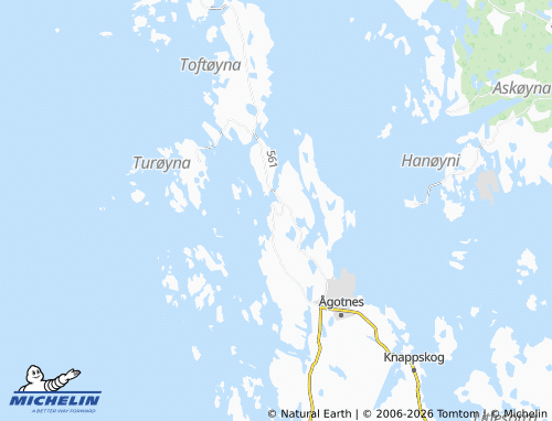Kaart MICHELIN Solsvik - ViaMichelin