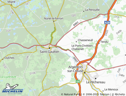 MICHELIN-Landkarte Neuville - ViaMichelin