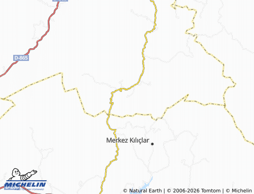 Mappa MICHELIN Taklak - ViaMichelin