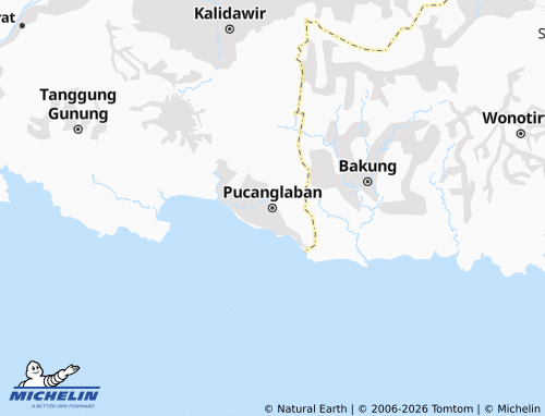 MICHELIN Pucanglaban map - ViaMichelin