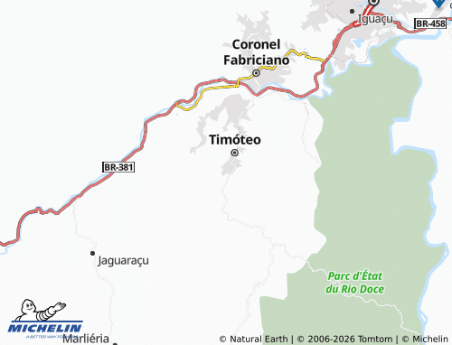Mapa MICHELIN Ana Rita - ViaMichelin