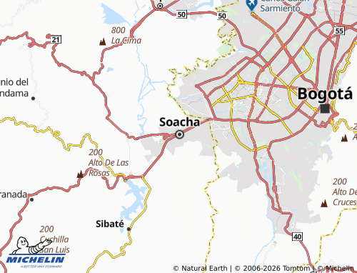 Carte MICHELIN Andalucía - ViaMichelin