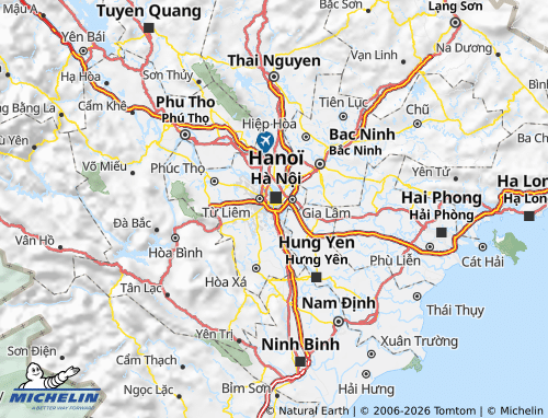 Mapa MICHELIN Hoàng Mai - ViaMichelin