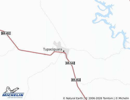 MICHELIN Tiradentes map - ViaMichelin