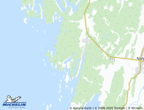 Carte MICHELIN Långvädan - ViaMichelin