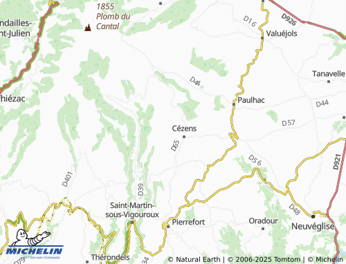 Carte MICHELIN Neyrebrousse - ViaMichelin