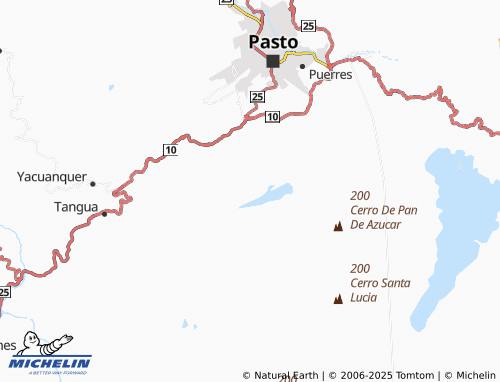 MICHELIN San Antonio de Acuyuyo map - ViaMichelin