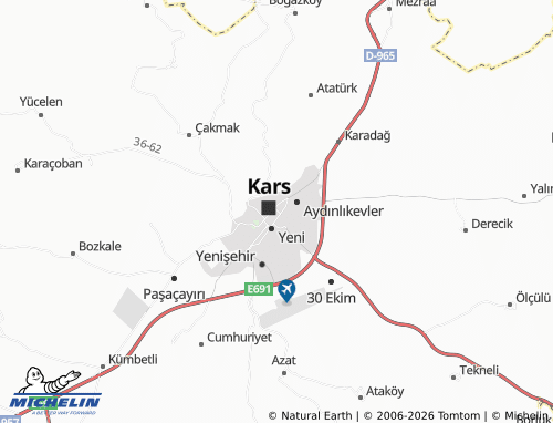 MICHELIN İstasyon map - ViaMichelin