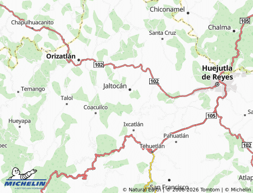 Mapa MICHELIN Tlalnepantla - ViaMichelin