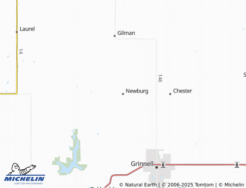 MICHELIN Newburg map - ViaMichelin
