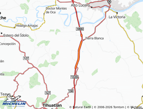 Mapa MICHELIN Campo - ViaMichelin